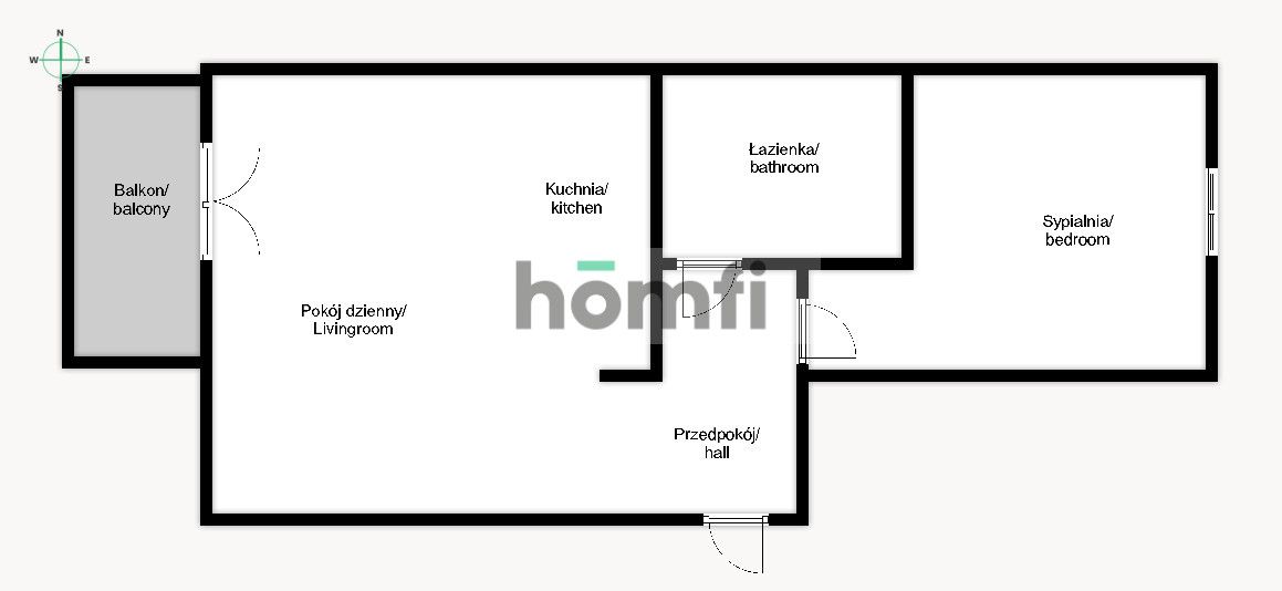 Modern 1-Bedroom Apartment with Balcony & Parking – Wrocławska 53C - Квартира - Оренда - Kraków, Krowodrza