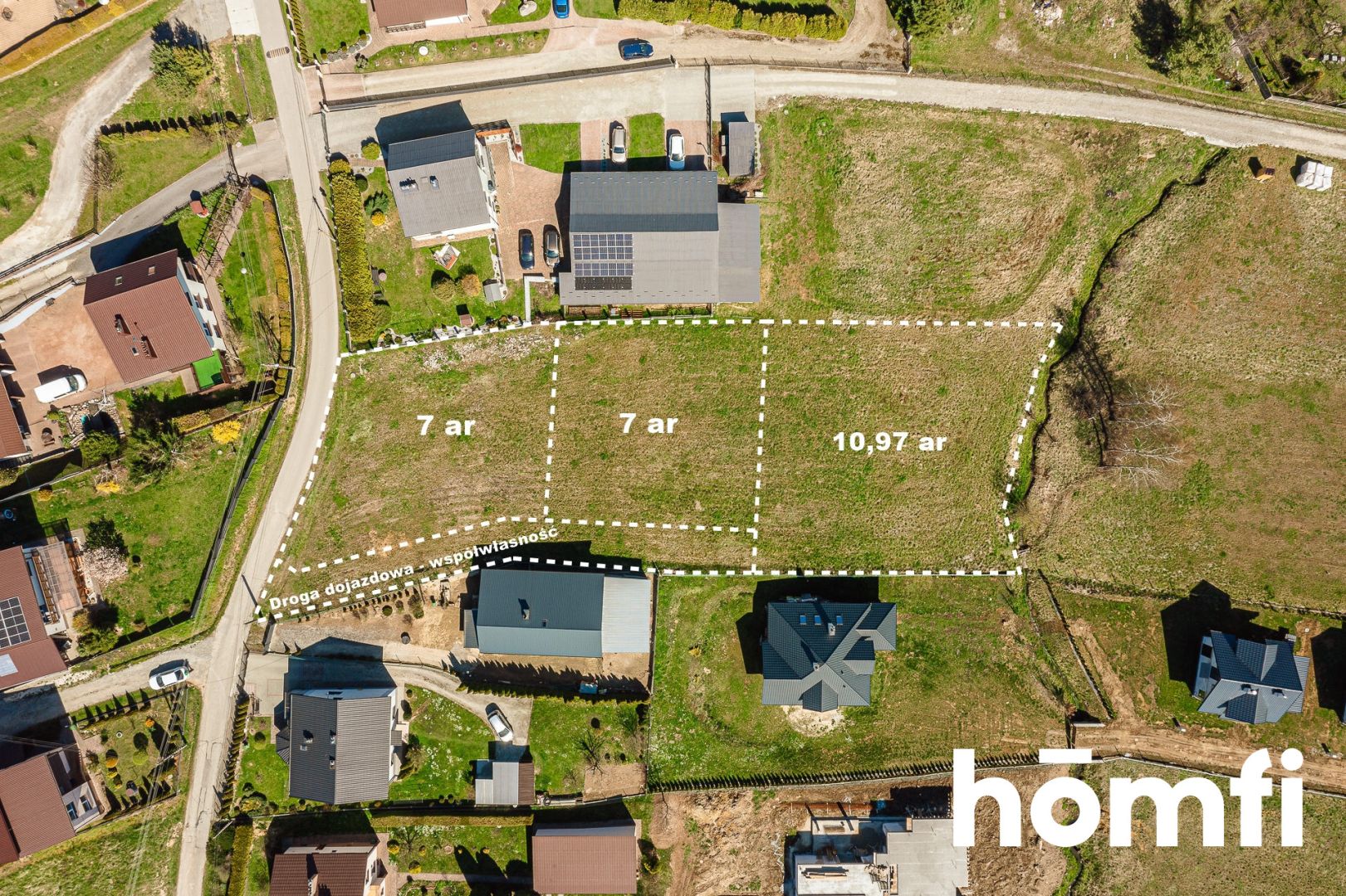 Plot of 1097 m2 with WZ with a scenic view - Plot - Sale - Rzeszów, Przybyszówka