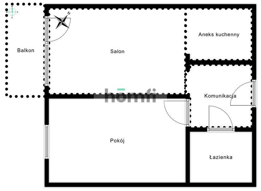 Modern 2-room apartment with garage! - Apartment - Rent - Poznań, Nowe Miasto / Rataje