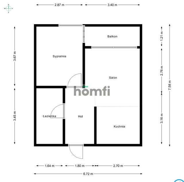 Nowe mieszkanie na wynajem dzielnica Koszutka - Mieszkanie - Wynajem - Katowice, Koszutka