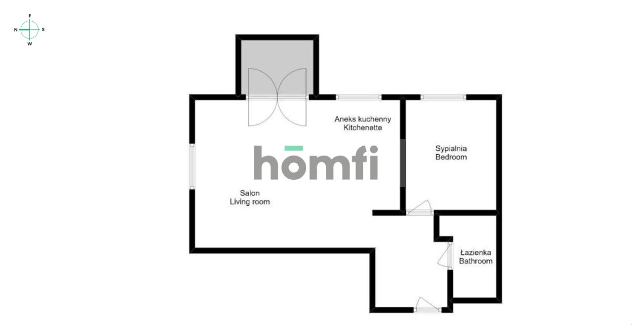 Mieszkanie w zielonej okolicy - Mieszkanie - Wynajem - Kraków, Podgórze / Pychowice