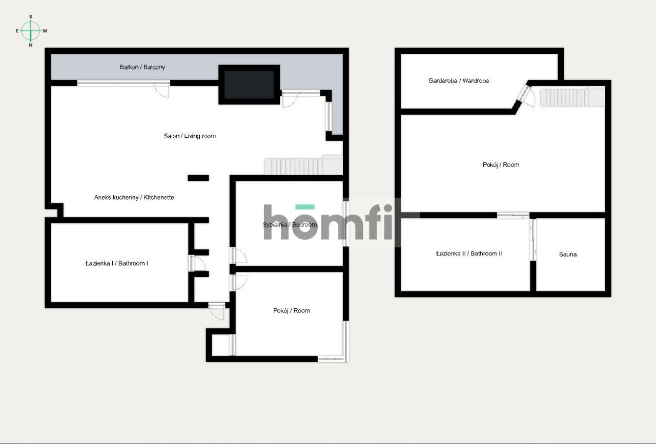 4 rooms | 2 bathrooms | parking x2 | sauna - Квартира - Оренда - Kraków, Krowodrza / Prądnik Biały