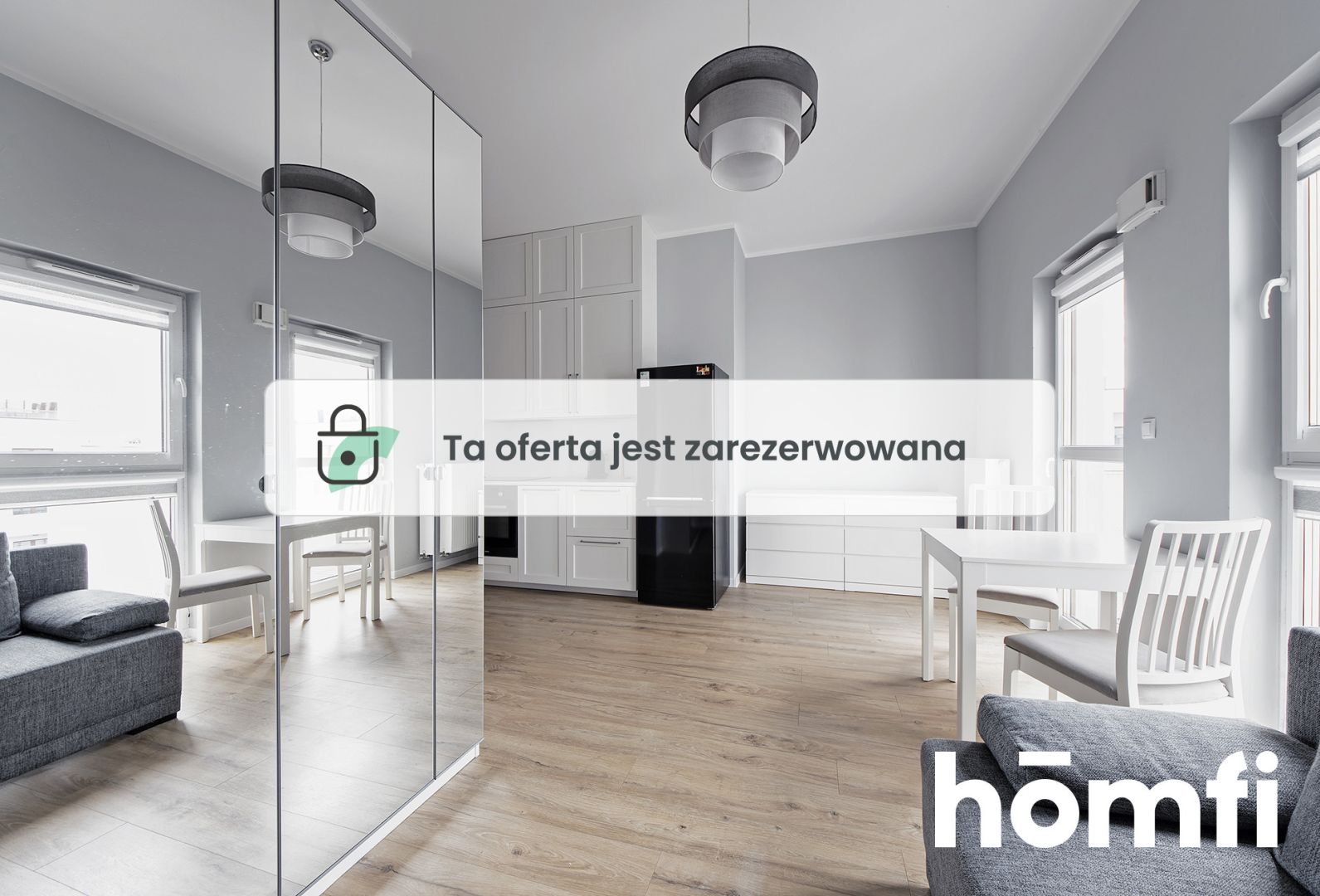 Modern studio apartment with a balcony! - Квартира - Оренда - Poznań, Nowe Miasto / Rataje