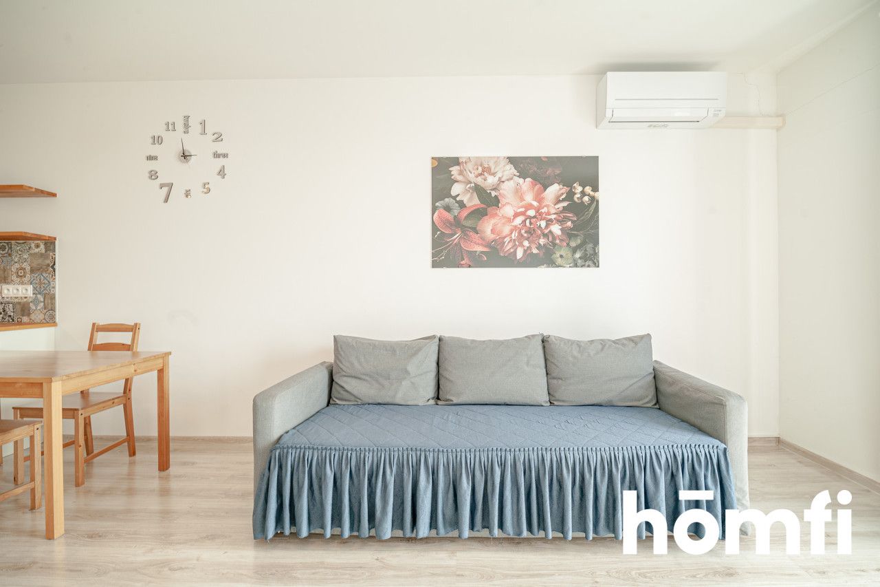 Salon z aneksem klimatyzacją i sypialnia w Piasecznie - Mieszkanie - Wynajem - Piaseczyński, Piaseczno