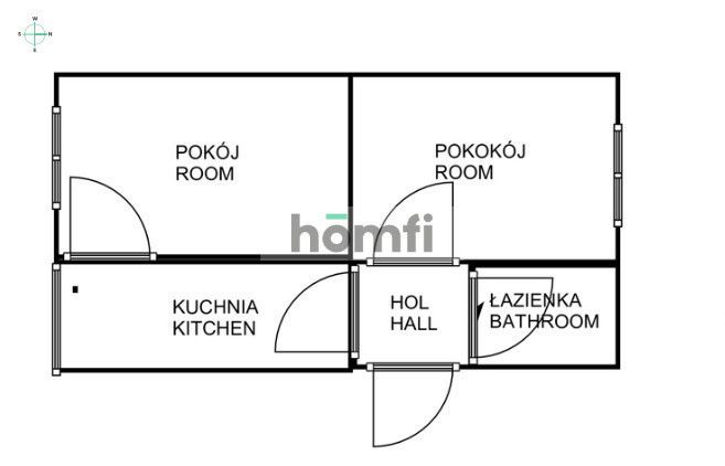 Functional 2-room apartment - Квартира - Оренда - Gdańsk, Siedlce