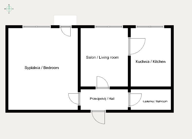 apartment adapted for rent for a company looking for an apartment for its employees - Apartment - Rent - Sosnowiec, Mec
