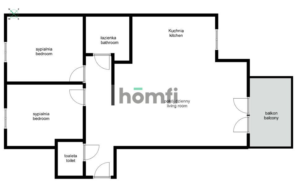 For Sale 3 room apartment, Apartamenty Wielicka, Górników, Prokocim - Квартира - Продаж - Kraków, Podgórze / Bieżanów-Prokocim
