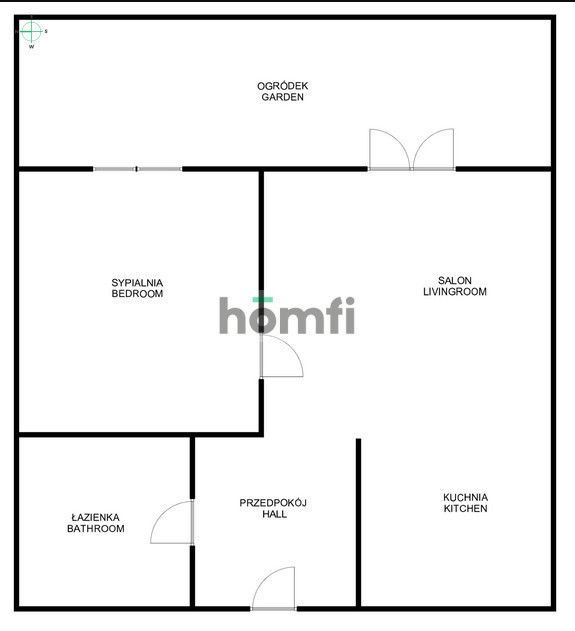 Na sprzedaż komfortowe mieszkanie, 37,5m2, 2 pokoje, Kraków, ul. Tomickiego - Mieszkanie - Sprzedaż - Kraków, Nowa Huta / Czyżyny