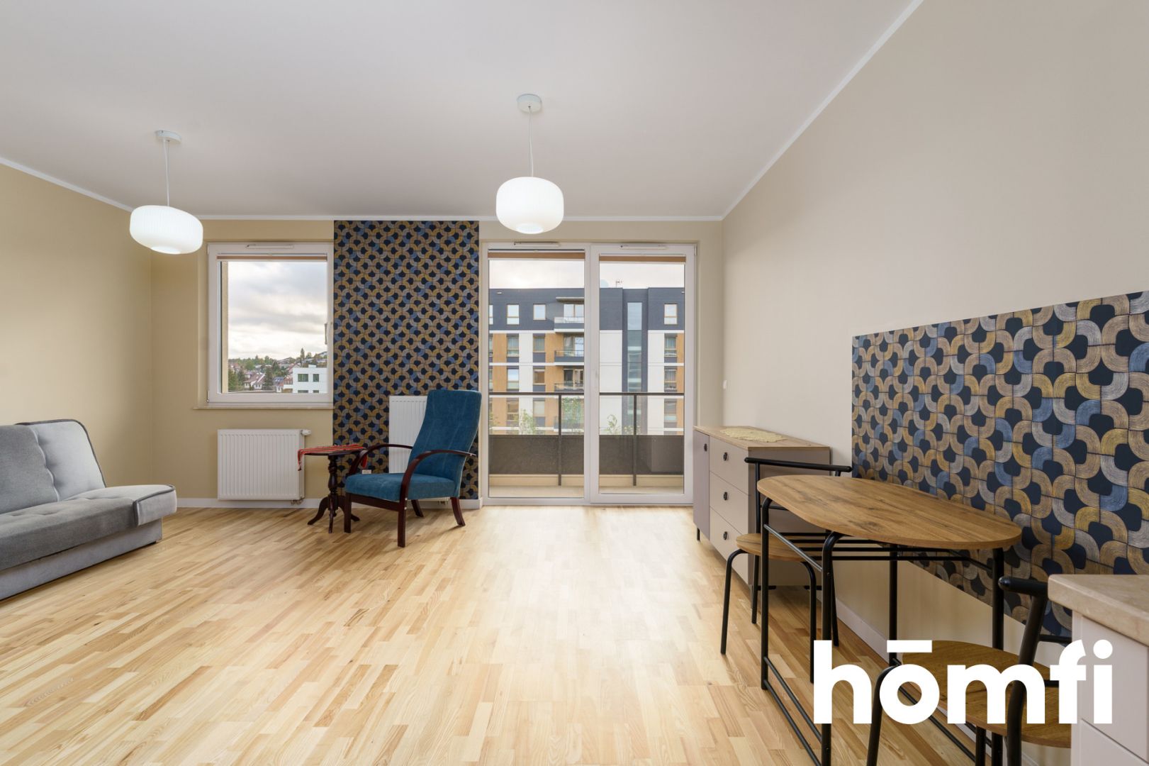 Studio apartment available immediately, new housing estate - Apartment - Rent - Gdańsk, Oruńskie Przedmieście