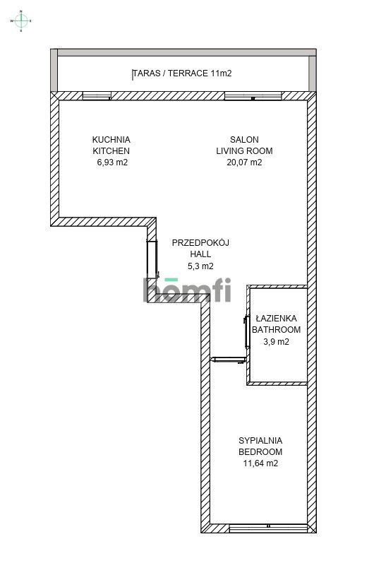 M2 na wynajem Poznań ul. Świerzawska 7 - Mieszkanie - Wynajem - Poznań, Grunwald / Marcelin