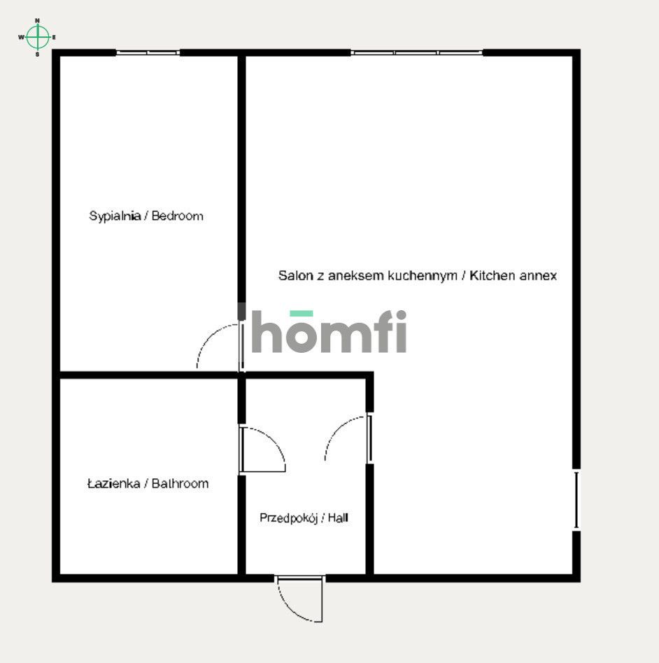 New 2 room apartment City Center of Katowice - Квартира - Оренда - Katowice, Śródmieście