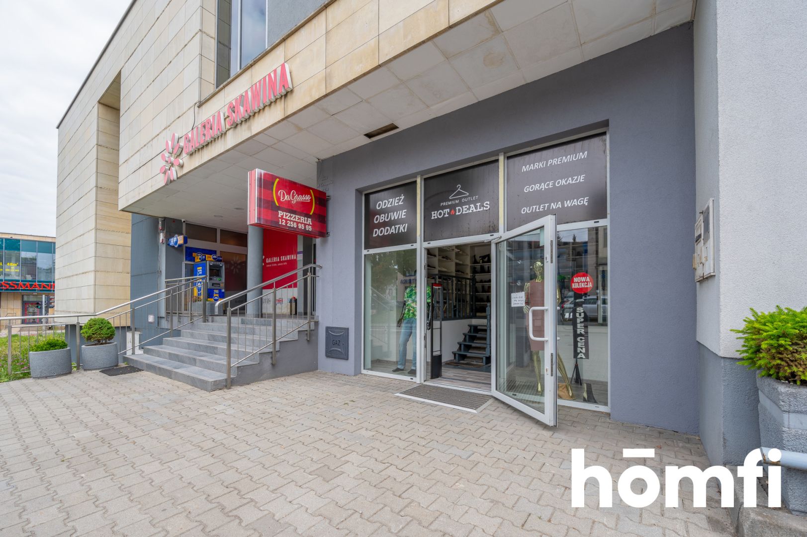 Lokal 61 m² dwupoziomowy – wejście od ulicy - Lokal użytkowy - Wynajem - Krakowski, Skawina