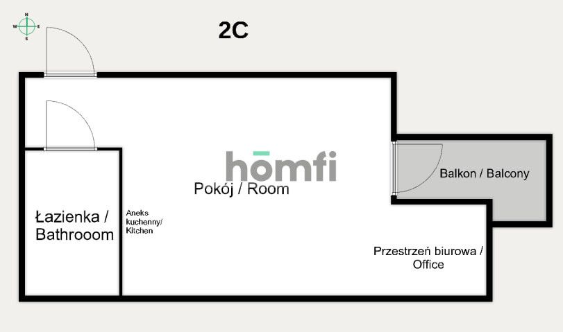 Become an I Tenant! | 1BED | Old Town - Apartment - Rent - Kraków, Śródmieście / Stare Miasto