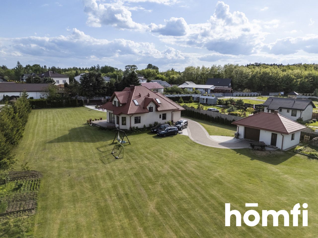 Residence with a pond in Klwaty near Radom - Дім - Продаж - Radomski, Jedlińsk / Klwaty