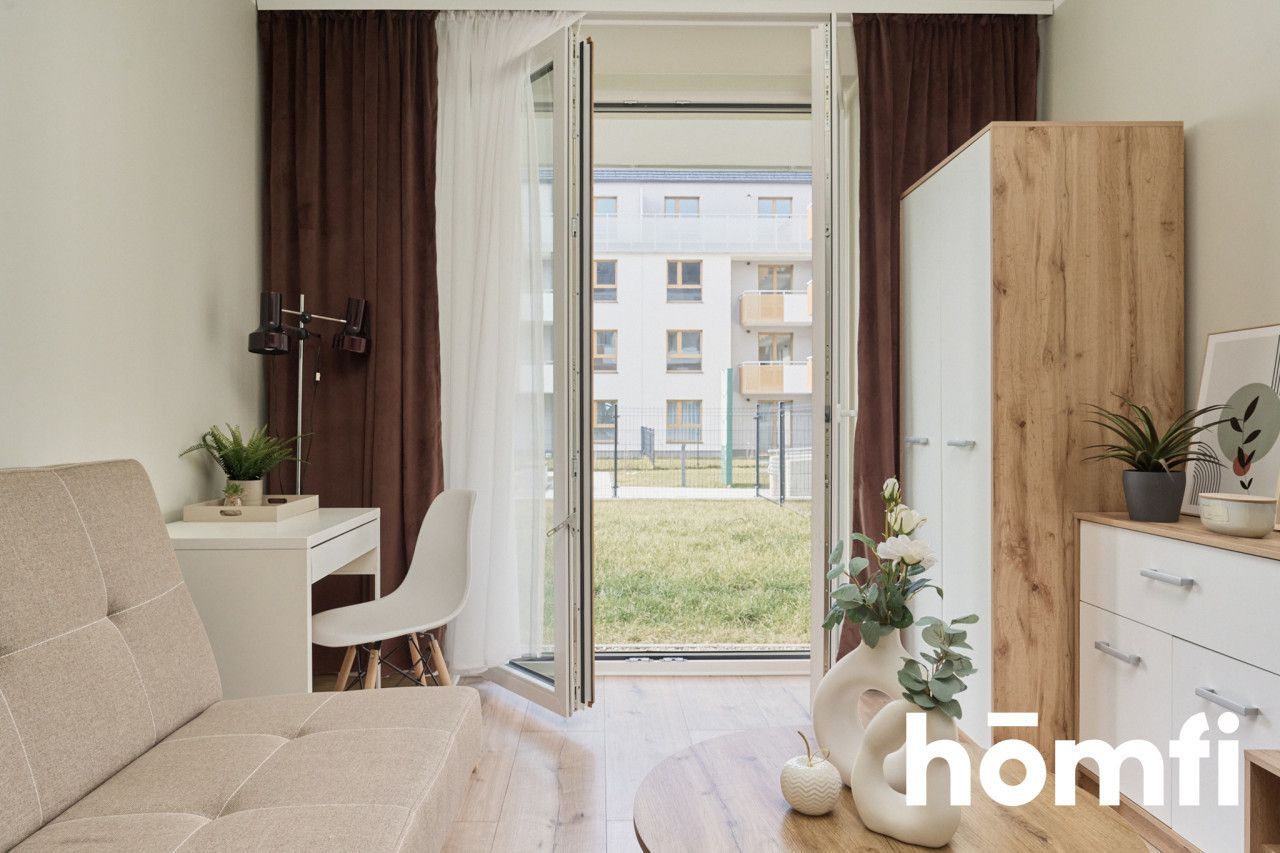 2-ROOM APARTMENT WITH A GARDEN | FIRST-TIME RENTAL - Apartment - Rent - Wrocław, Psie Pole