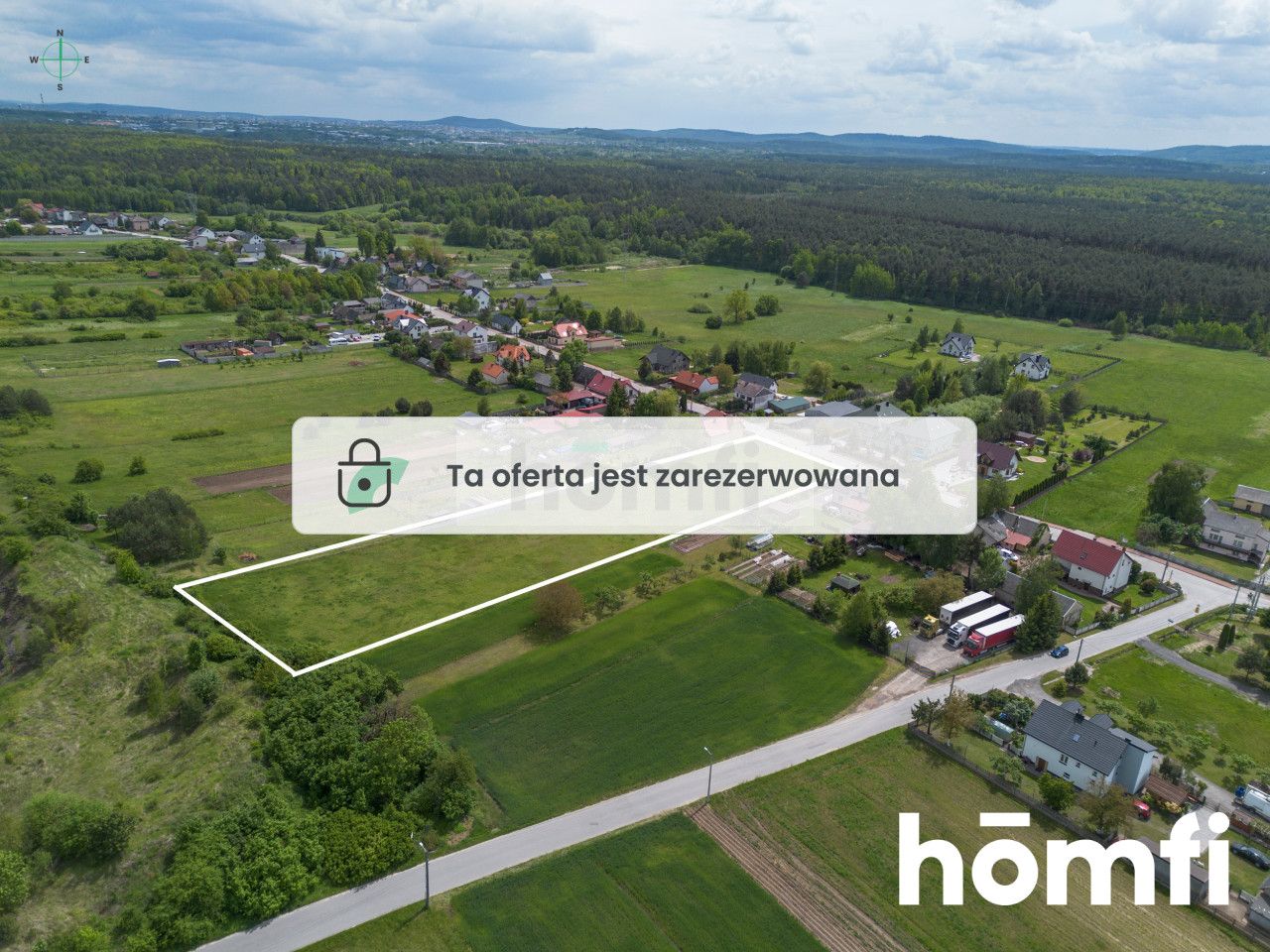 Rozwojowa działka Kostomłoty Drugie - Działka - Sprzedaż - Kielecki, Miedziana Góra / Kostomłoty Drugie