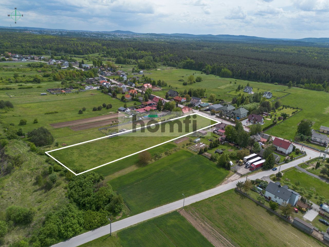 Rozwojowa działka Kostomłoty Drugie - Działka - Sprzedaż - Kielecki, Miedziana Góra / Kostomłoty Drugie