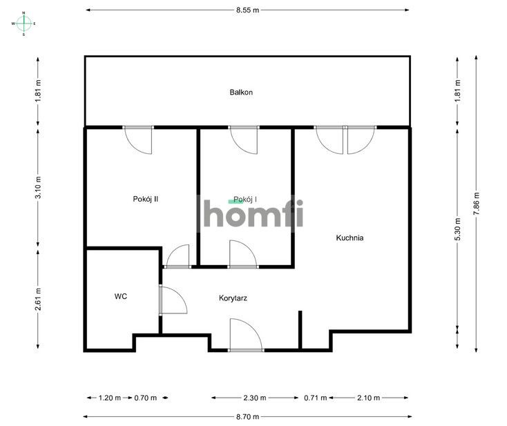 Modern 3-Room Apartment with Balcony – Nowe Tysiąclecie, Katowice - Квартира - Оренда - Katowice, Tysiąclecia