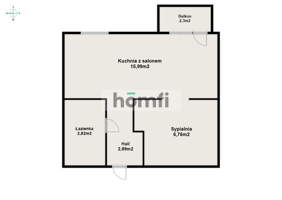 Mieszkanie w centrum miasta z balkonem - Mieszkanie - Sprzedaż - Rzeszów, Tysiąclecia