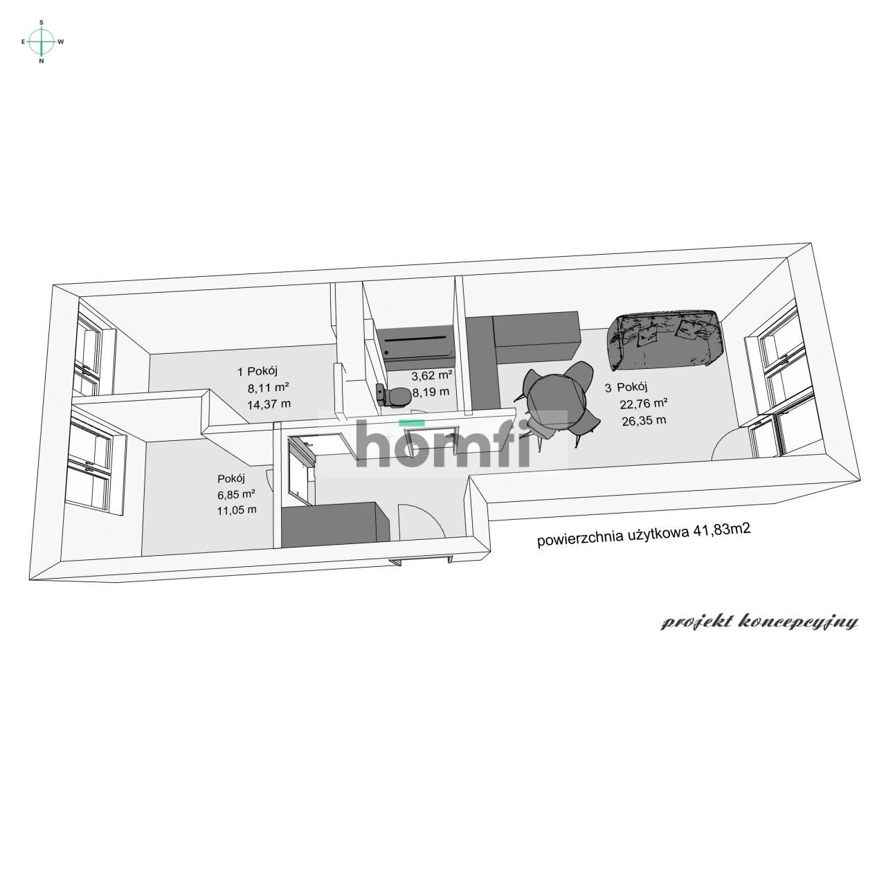 DWUSTRONNE MIESZKANIE DO REMONTU - Mieszkanie - Sprzedaż - Puławski, Puławy