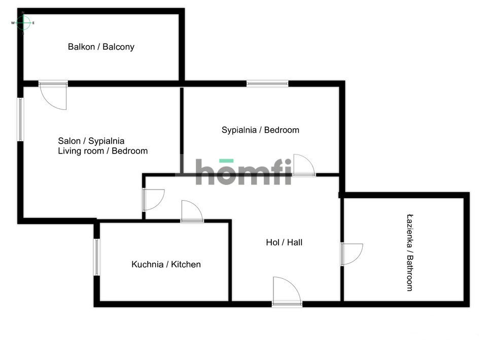 2 bedrooms | 2 parking place included - Apartment - Rent - Kraków, Podgórze / Opatkowice