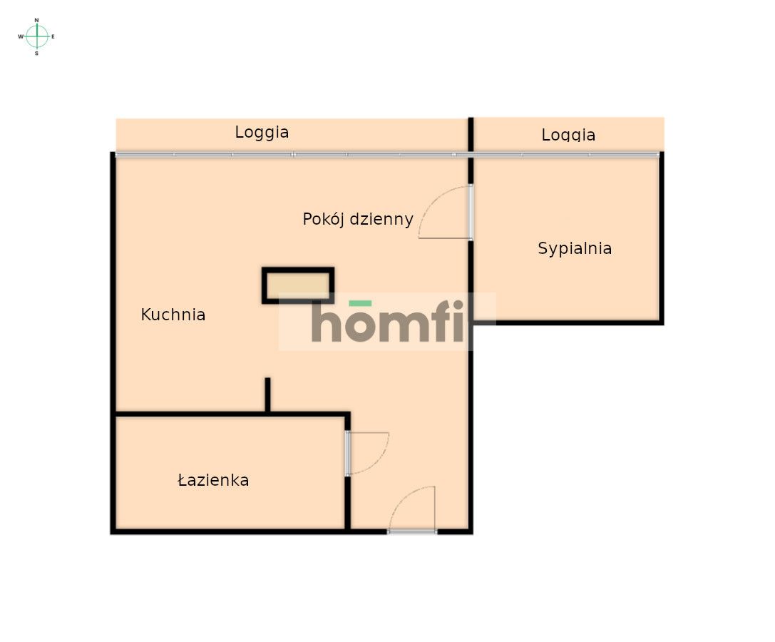 A two-room apartment with a beautiful view - Квартира - Оренда - Warszawa, Ochota