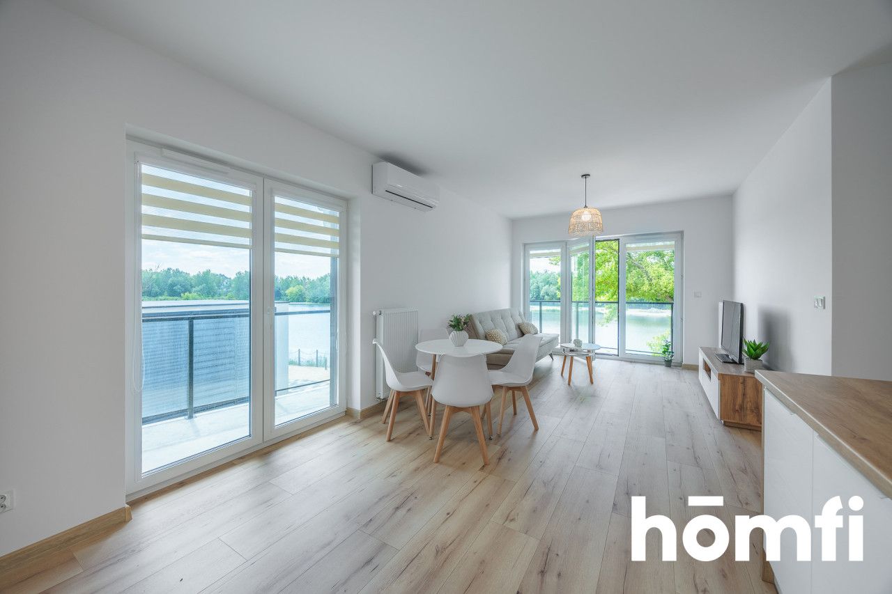 View of the entire reservoir | Garage | Air conditioning - Apartment - Rent - Rzeszów, Drabinianka