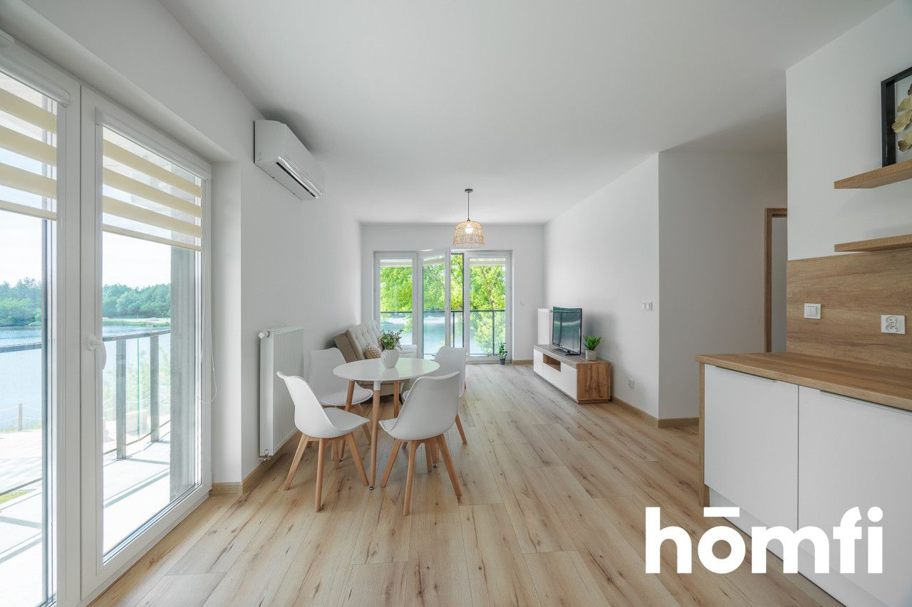 View of the entire reservoir | Garage | Air conditioning - Apartment - Rent - Rzeszów, Drabinianka