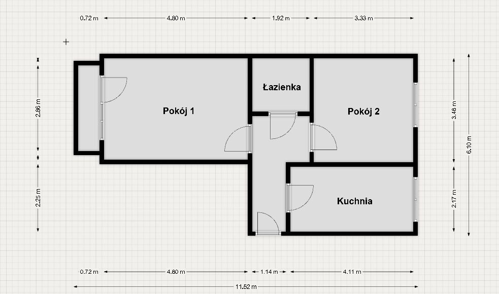 2-room apartment near UMK - Apartment - Sale - Toruń, Bielany