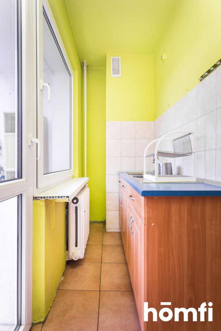 Przestronna kawalerka z balkonem | Narutowicza - Mieszkanie - Wynajem - Kraków, Krowodrza / Prądnik Biały