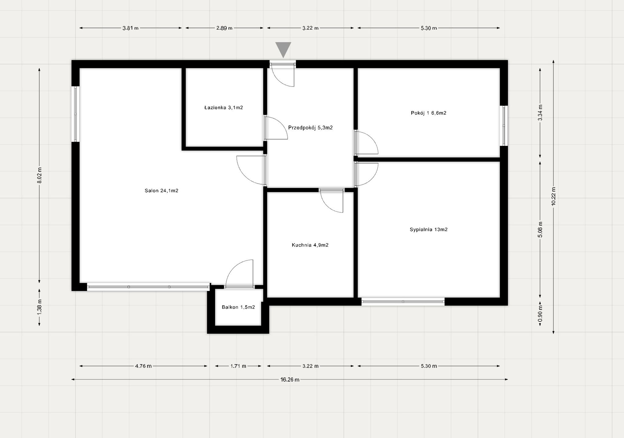 3 Pokoje| M2 Bródno| Przyjazne zwierzętom - Mieszkanie - Wynajem - Warszawa, Targówek / Bródno