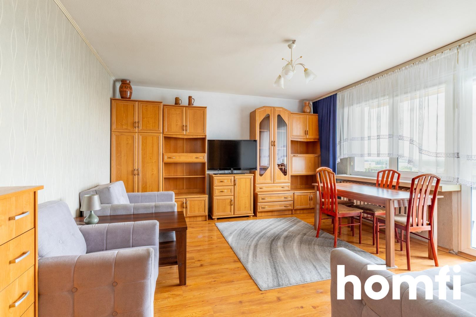 For rent a spacious studio apartment with an area of 37.6 m² - Apartment - Rent - Łódź, Widzew