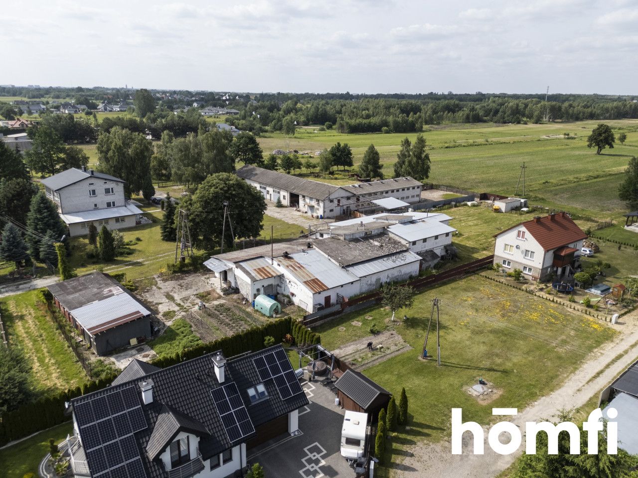 Production buildings of the former butcher shop with a plot of land - Комерційне приміщення - Продаж - Radomski, Skaryszew / Maków Nowy