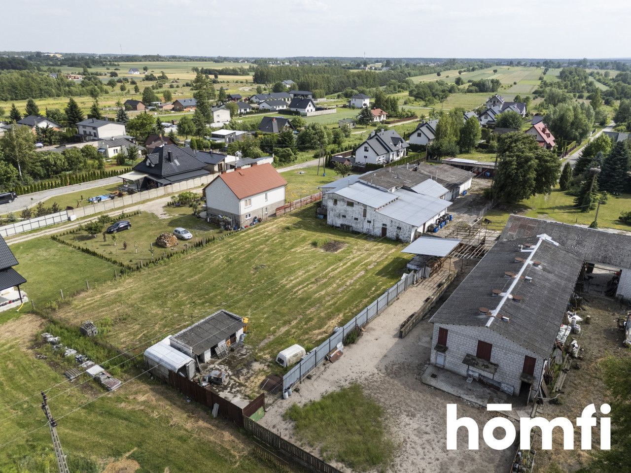 Production buildings of the former butcher shop with a plot of land - Комерційне приміщення - Продаж - Radomski, Skaryszew / Maków Nowy