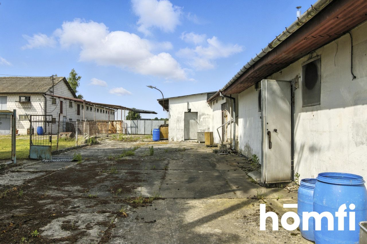 Production buildings of the former butcher shop with a plot of land - Комерційне приміщення - Продаж - Radomski, Skaryszew / Maków Nowy