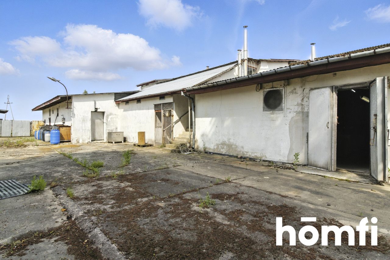 Production buildings of the former butcher shop with a plot of land - Комерційне приміщення - Продаж - Radomski, Skaryszew / Maków Nowy