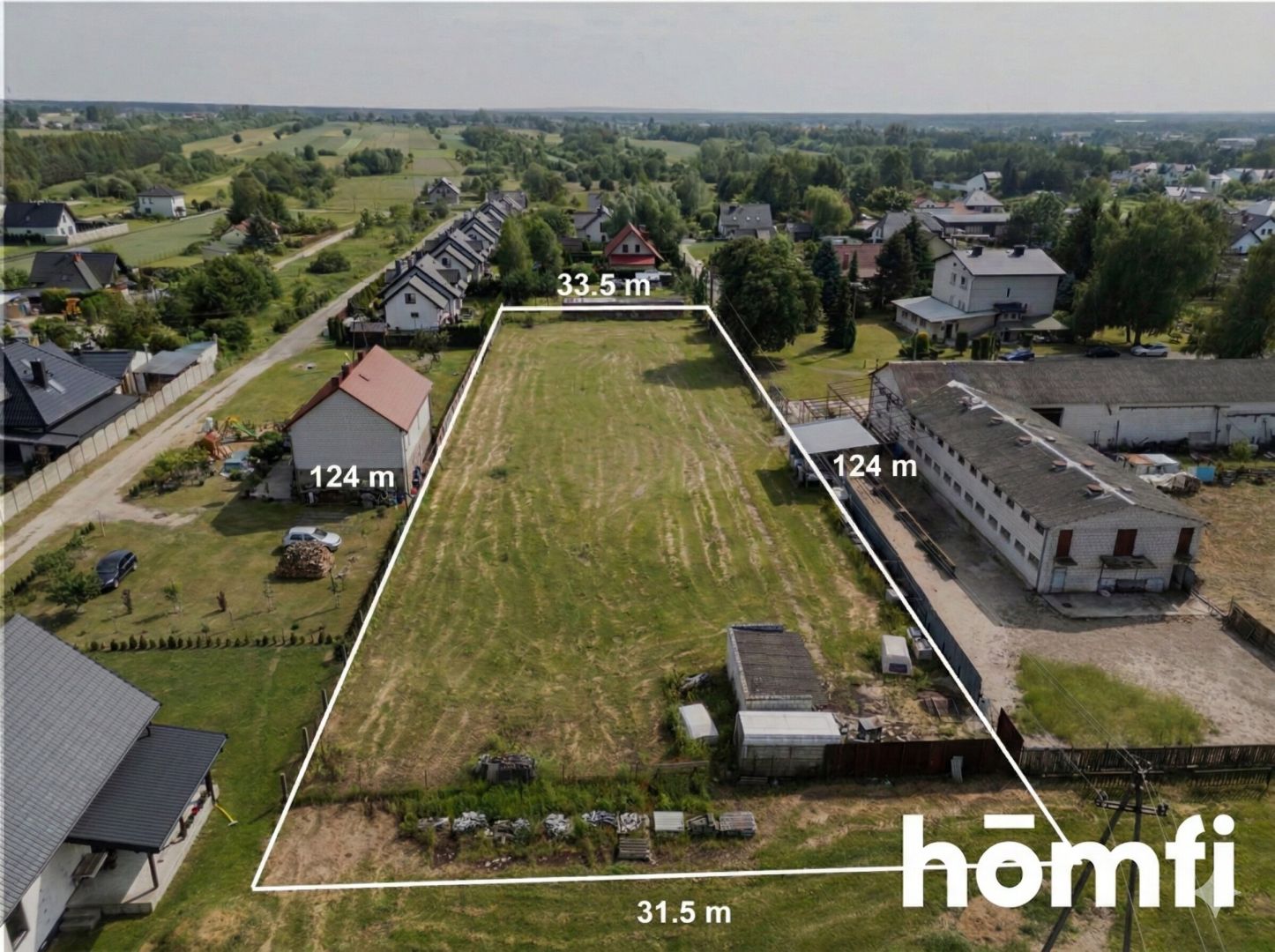 Production buildings of the former butcher shop with a plot of land - Комерційне приміщення - Продаж - Radomski, Skaryszew / Maków Nowy