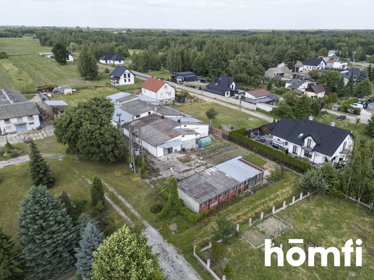Production buildings of the former butcher shop with a plot of land - Комерційне приміщення - Продаж - Radomski, Skaryszew / Maków Nowy