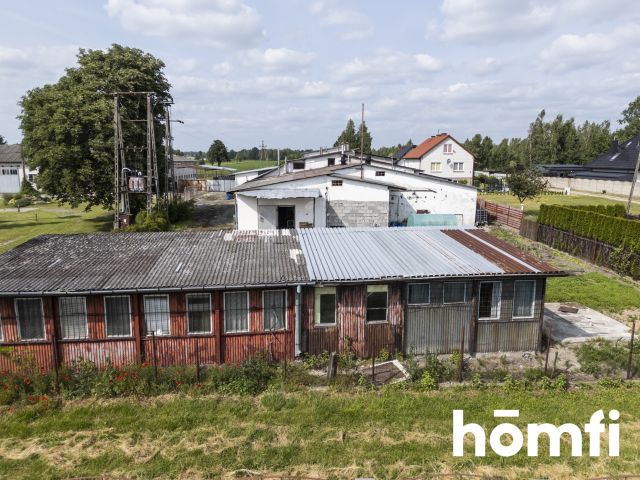 Production buildings of the former butcher shop with a plot of land - Комерційне приміщення - Продаж - Radomski, Skaryszew / Maków Nowy