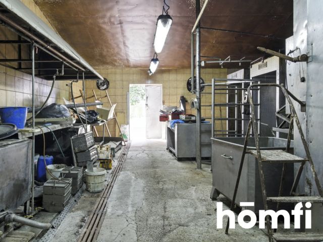 Production buildings of the former butcher shop with a plot of land - Комерційне приміщення - Продаж - Radomski, Skaryszew / Maków Nowy