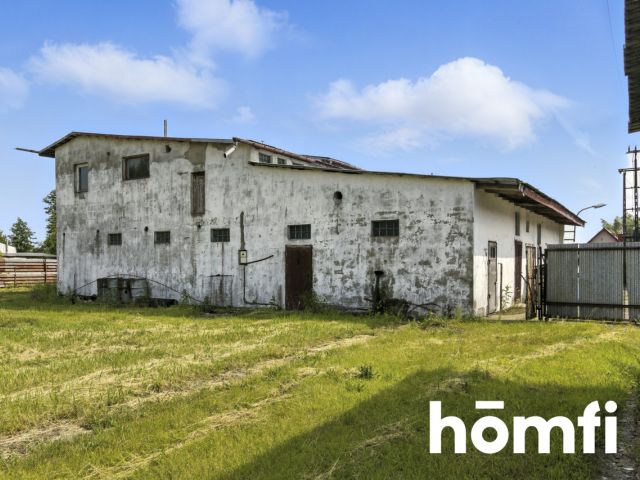 Production buildings of the former butcher shop with a plot of land - Комерційне приміщення - Продаж - Radomski, Skaryszew / Maków Nowy