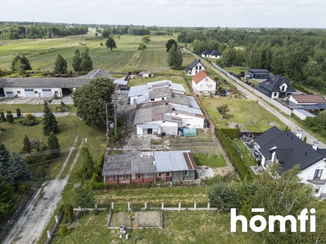 Production buildings of the former butcher shop with a plot of land - Комерційне приміщення - Продаж - Radomski, Skaryszew / Maków Nowy