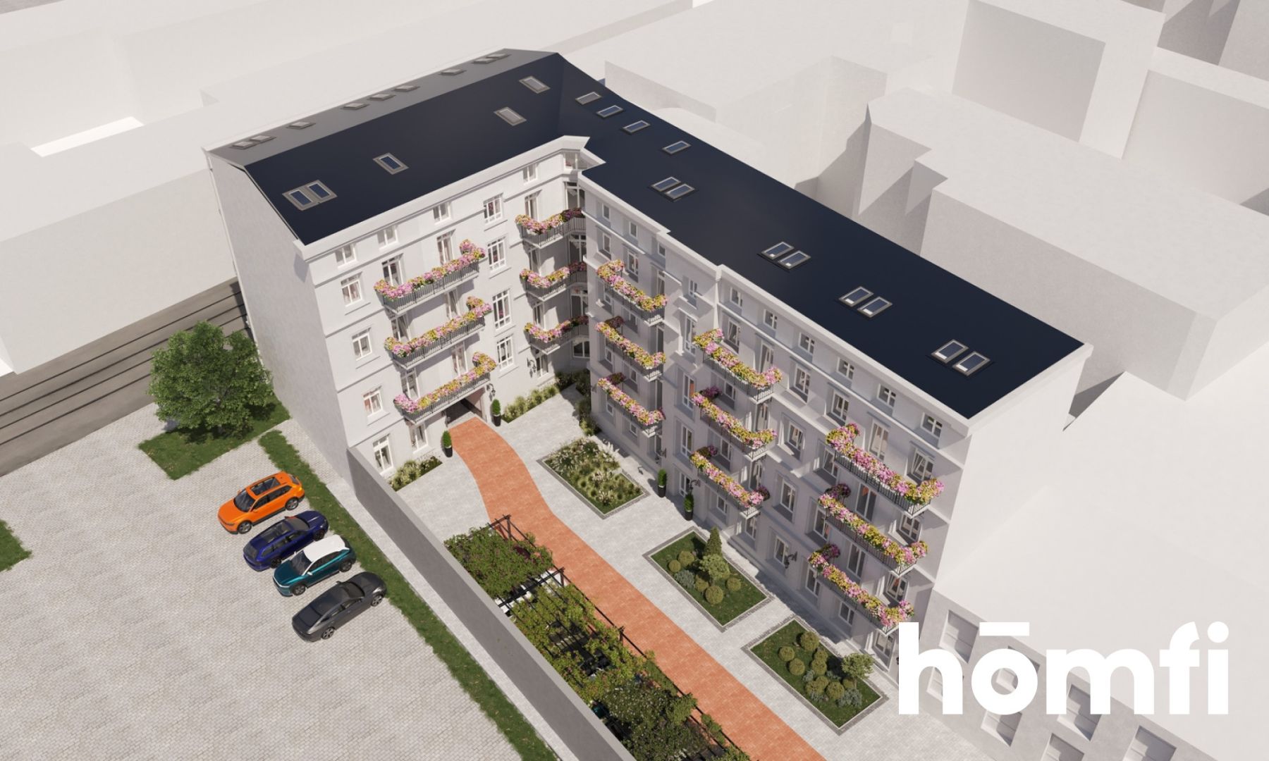 Wysoka kawalerka przy Parku Sienkiewicza - Mieszkanie - Sprzedaż - Łódź, Śródmieście