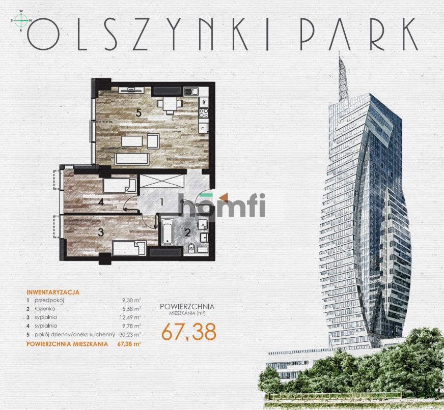 FOR RENT A BEAUTIFULLY FINISHED 3-ROOM APARTMENT, AVAILABLE IMMEDIATELY. - Квартира - Оренда - Rzeszów, Mieszka I