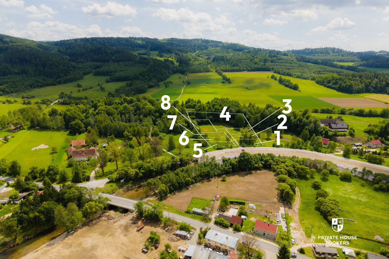 Działki budowlane nr 3 i nr 4 / 4 151 m2 - Ділянка - Продаж - Kłodzki, Lądek-Zdrój / Trzebieszowice