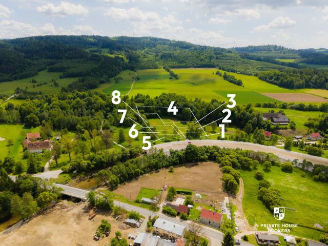 Działki budowlane nr 3 i nr 4 / 4 151 m2 - Lot - Sale - Kłodzki, Lądek-Zdrój / Trzebieszowice