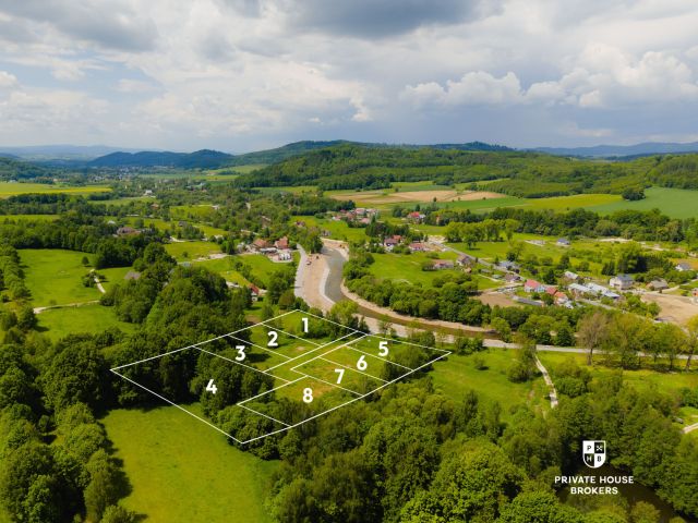 Działki budowlane nr 3 i nr 4 / 4 151 m2 - Lot - Sale - Kłodzki, Lądek-Zdrój / Trzebieszowice