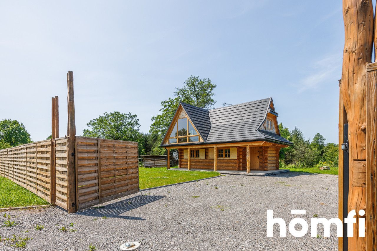 Całoroczny dom z bala w góralskim stylu - Radawa - Dom - Sprzedaż - Jarosławski, Wiązownica / Radawa