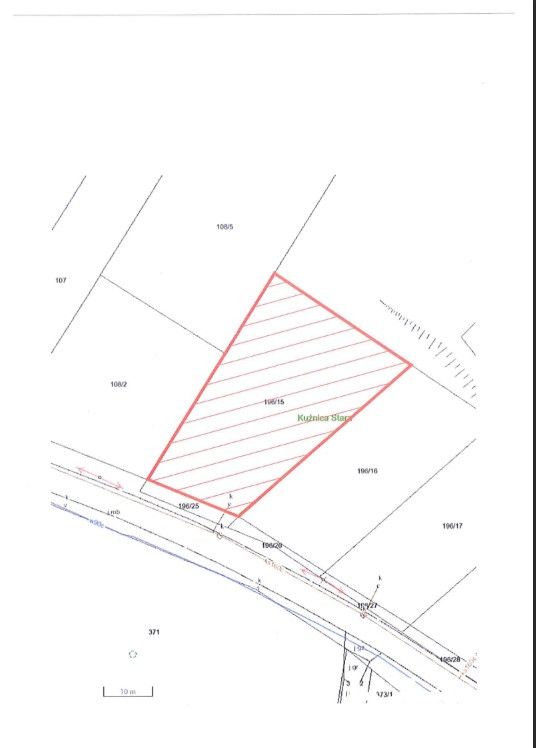 Building plot | Kuźnica Stara | 1271 m² | utilities | zoning plan - Plot - Sale - Kłobucki, Przystajń / Kuźnica Stara