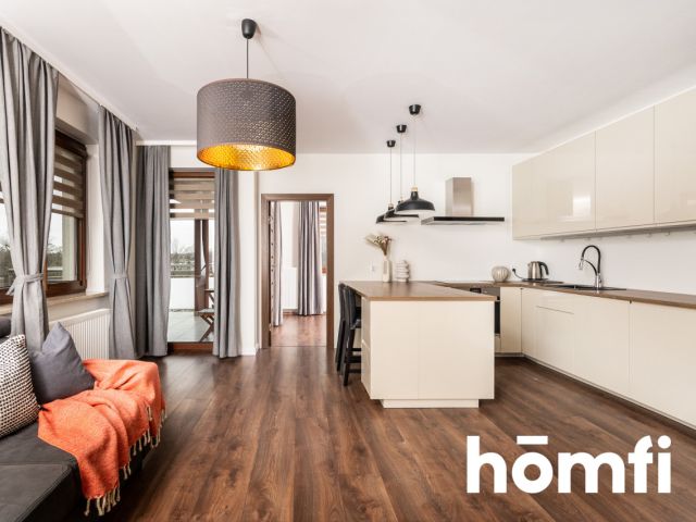 Three-room apartment with a large balcony, a parking space and a storage room overlooking the Vistula River - Квартира - Продаж - Kraków, Podgórze